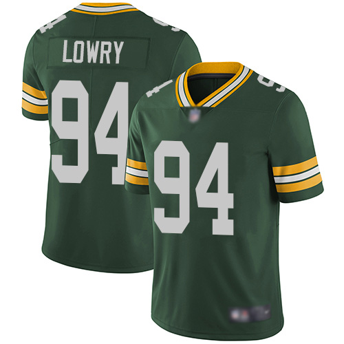 Green Bay Packers Limited Green Men #94 Lowry Dean Home Jersey Nike NFL Vapor Untouchable->green bay packers->NFL Jersey